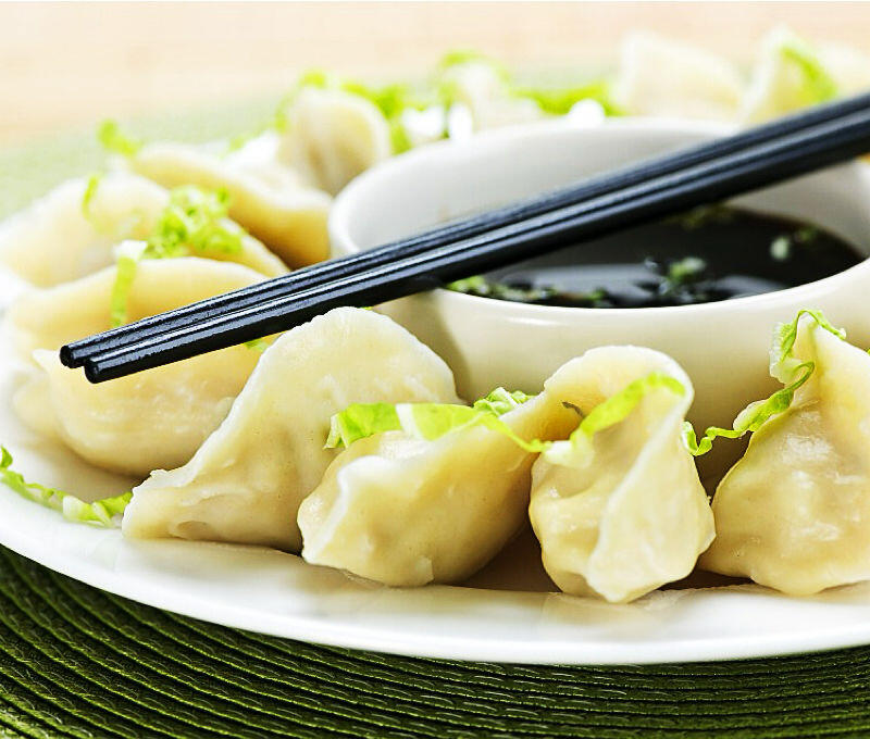 8. Steamed Dumplings
