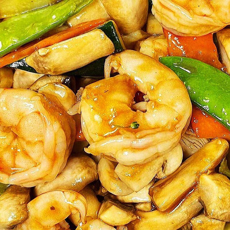 108. Shrimp W. Mushrooms