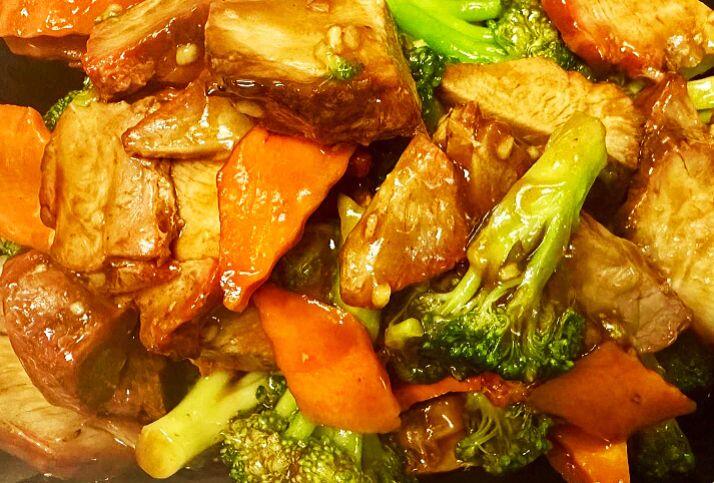 68. Roast Pork W. Broccoli