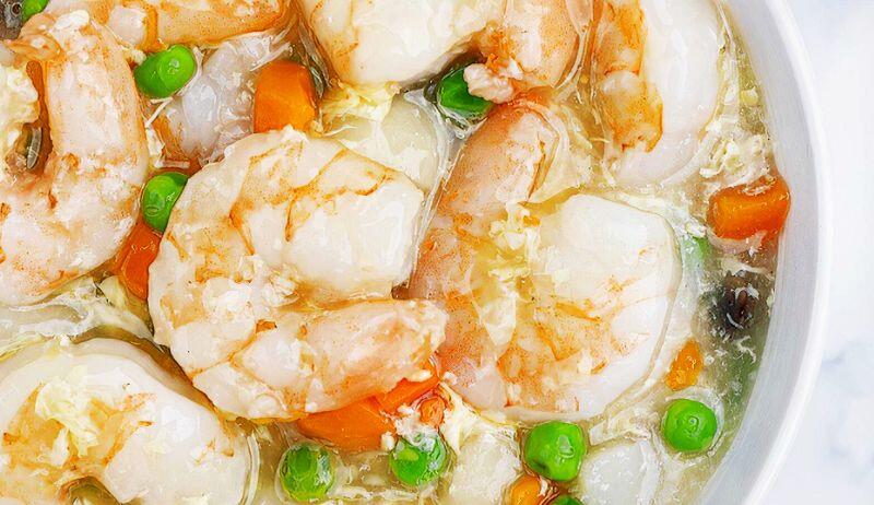 107. Shrimp W. Lobster Sauce